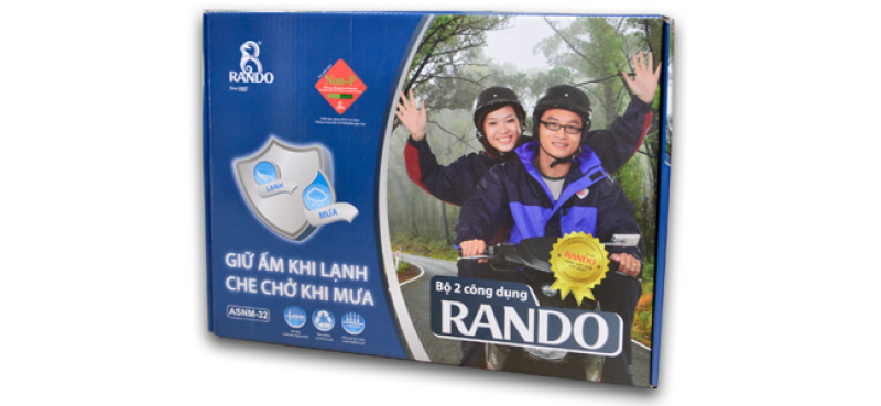 hộp đựng áo mưa bộ RB2 RANDO