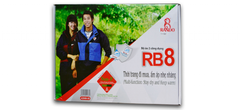 hộp đựng áo mưa bộ RB8 RANDO