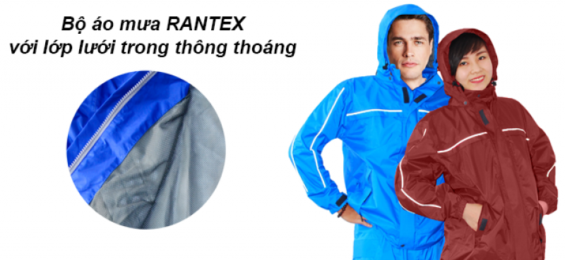 Bộ áo mưa 2 lớp RANTEX RANDO